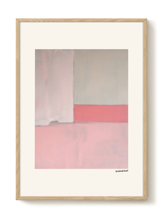 abstract portrait portrait Poster