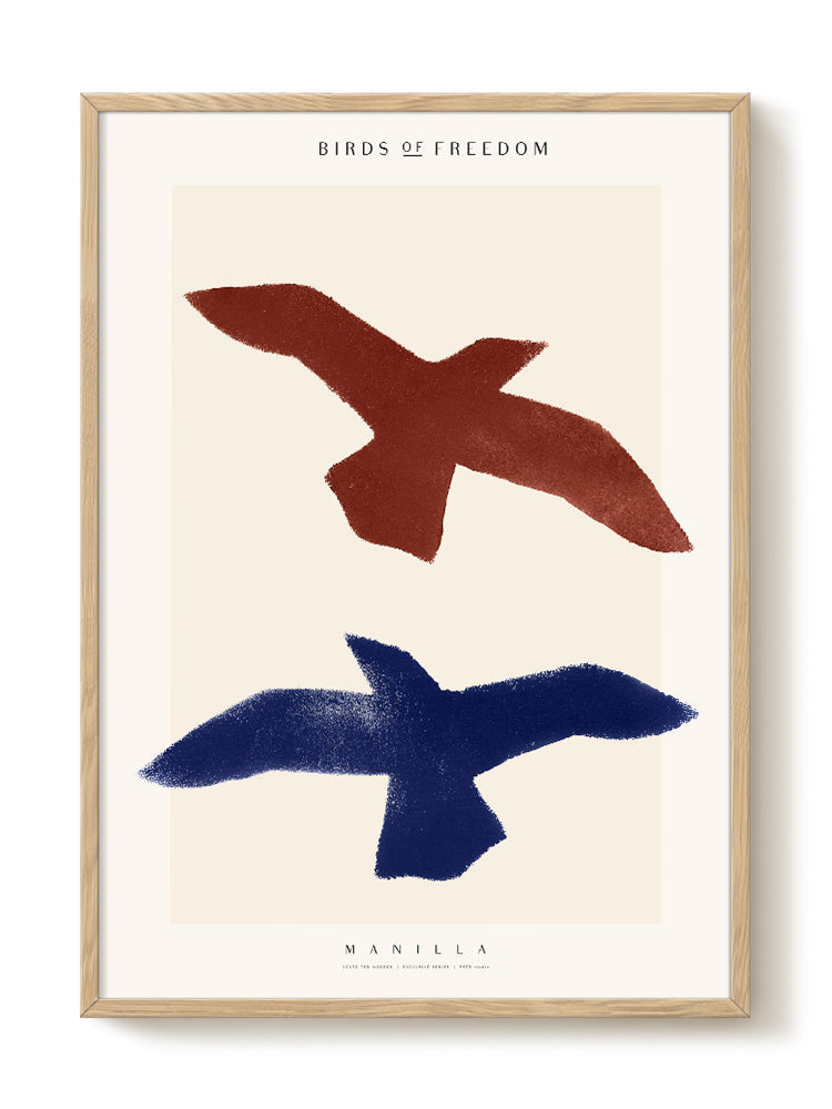 abstract portrait portrait Poster