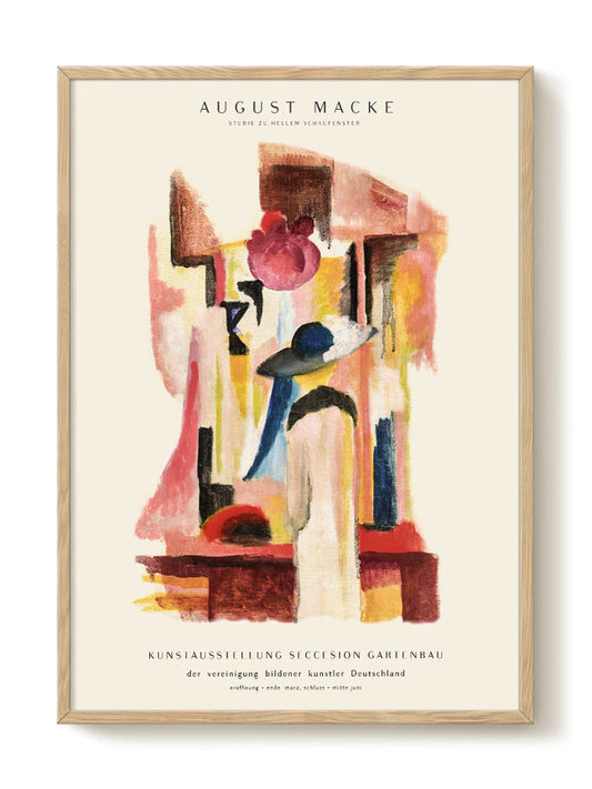 August Macke - Studie – modern wall art print, Falcozi Studio
