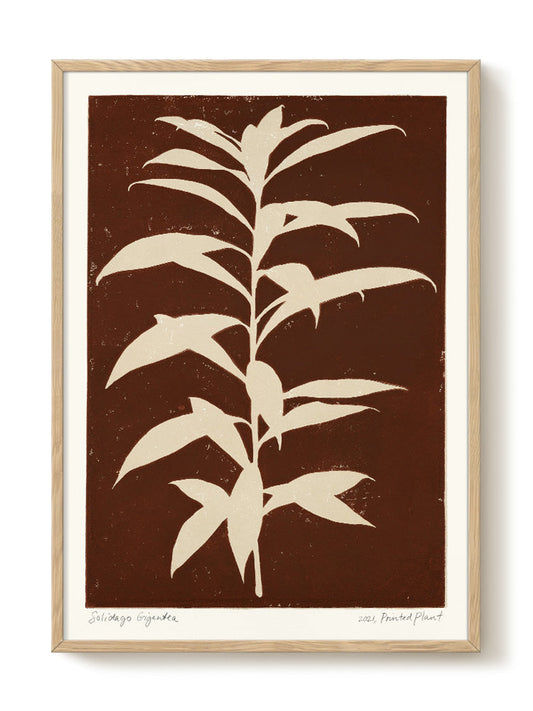 abstract portrait portrait black Poster