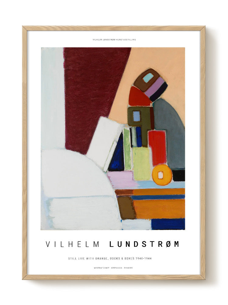 abstract still portrait Poster