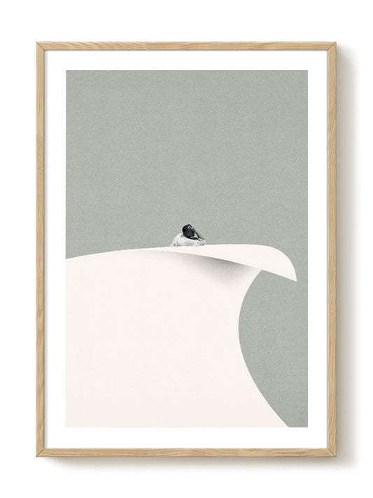 abstract portrait portrait Poster