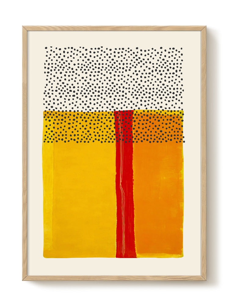 abstract portrait portrait Poster