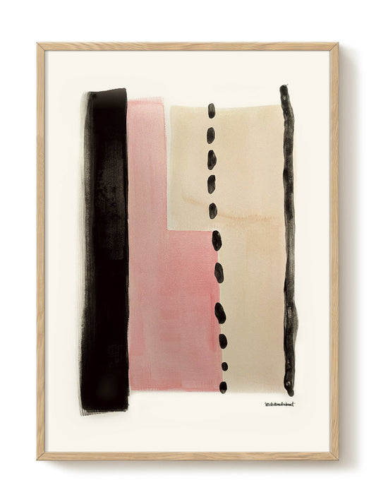 abstract portrait portrait Poster