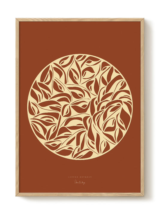 abstract portrait portrait Poster