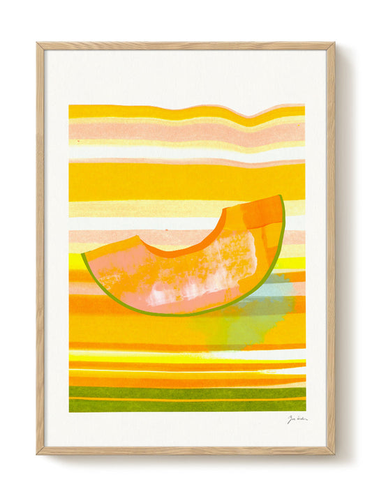 Zoe - Summer Fruit – modern wall art print, Falcozi Studio