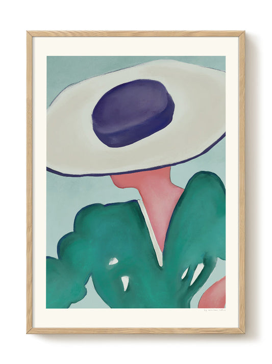 abstract portrait portrait Poster