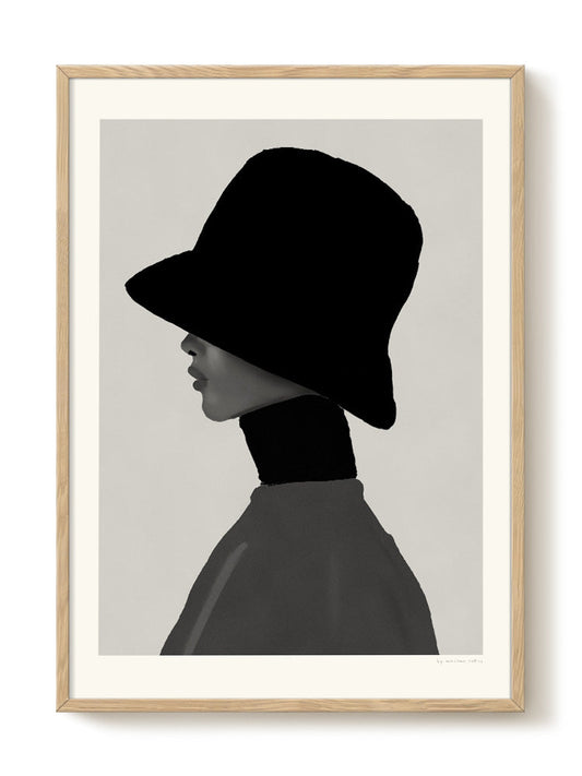 abstract portrait portrait Poster