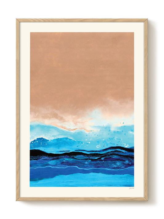 Yente - Landschap II – modern wall art print, Falcozi Studio