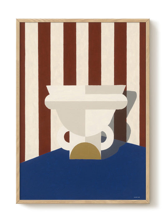 abstract portrait portrait Poster