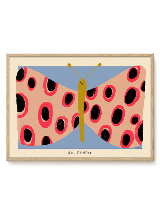 Abstract Birds Print – modern animal wall art, unique design