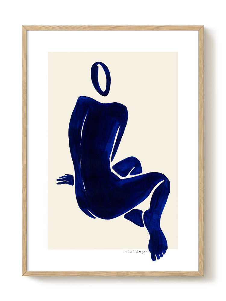 abstract portrait portrait Poster