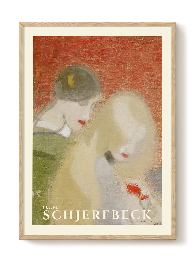 abstract portrait portrait pastel Poster