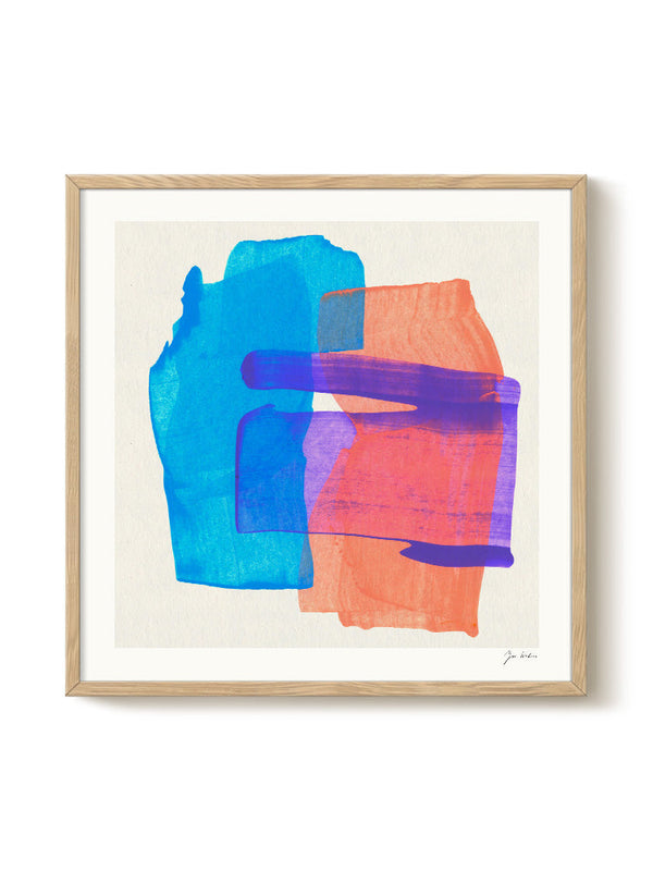 Zoe - Vibrance – modern wall art print, Falcozi Studio