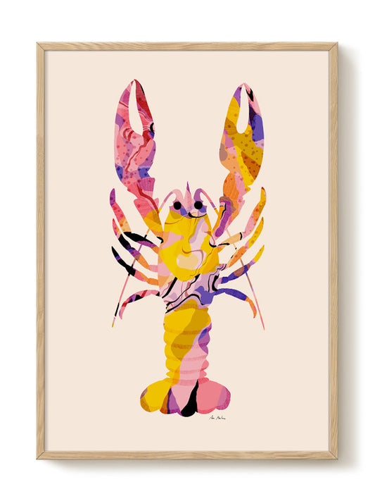 Abstract Birds Print – modern animal wall art, unique design