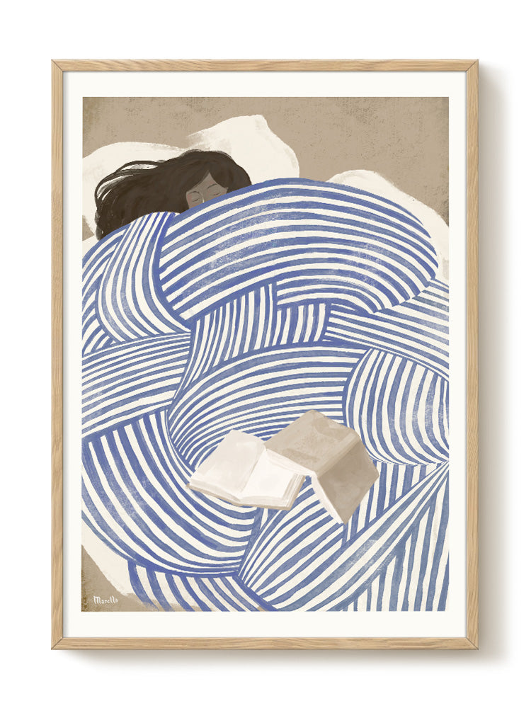 abstract portrait portrait Poster