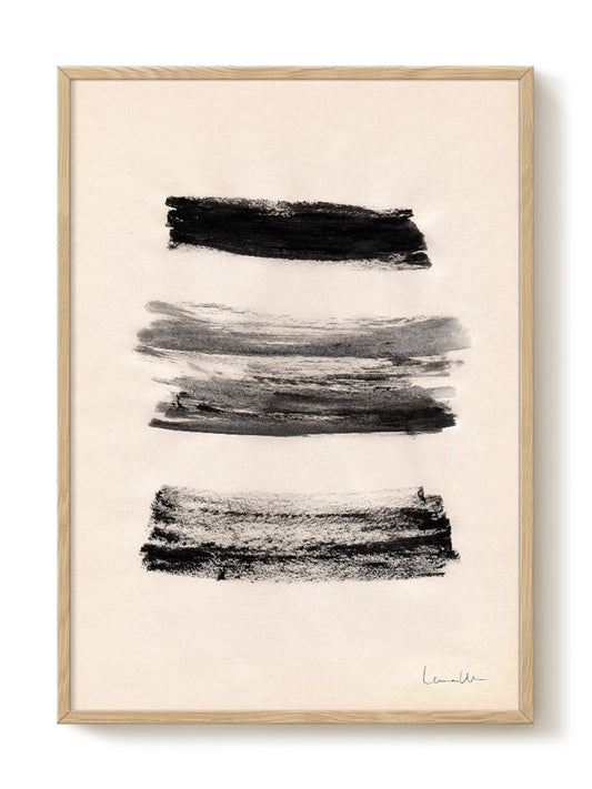 abstract portrait portrait Poster