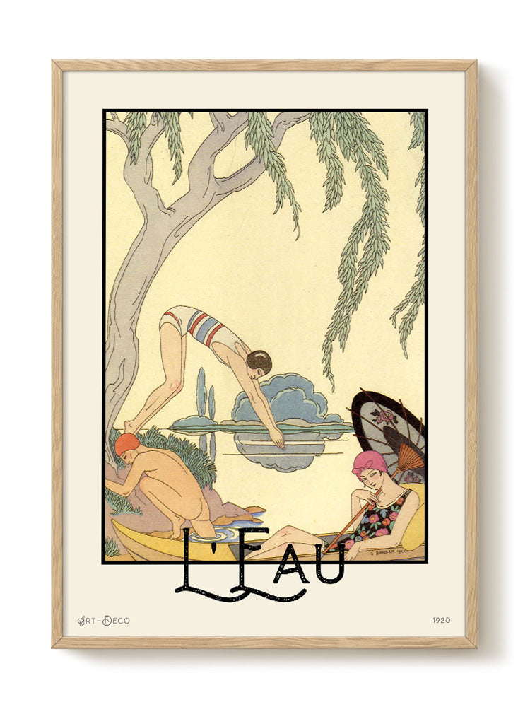 vintage portrait portrait Poster