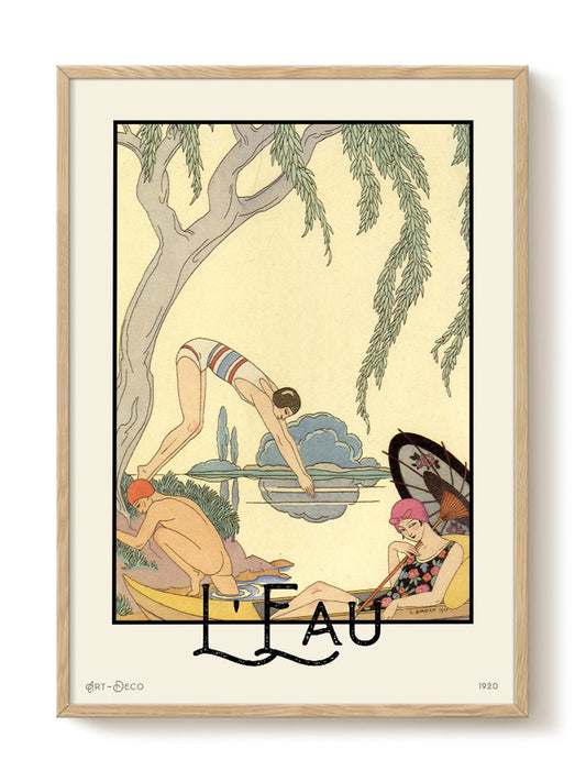 vintage portrait portrait Poster