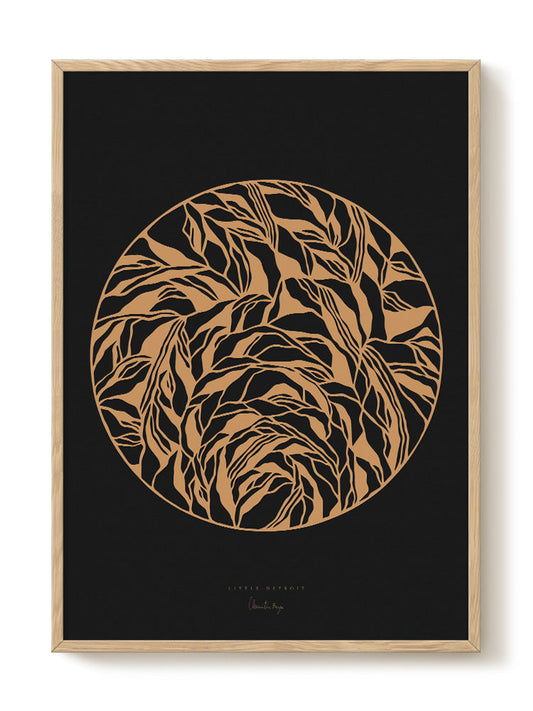 abstract portrait portrait Poster