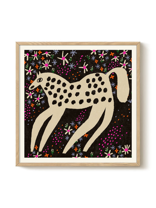 Abstract Birds Print – modern animal wall art, unique design