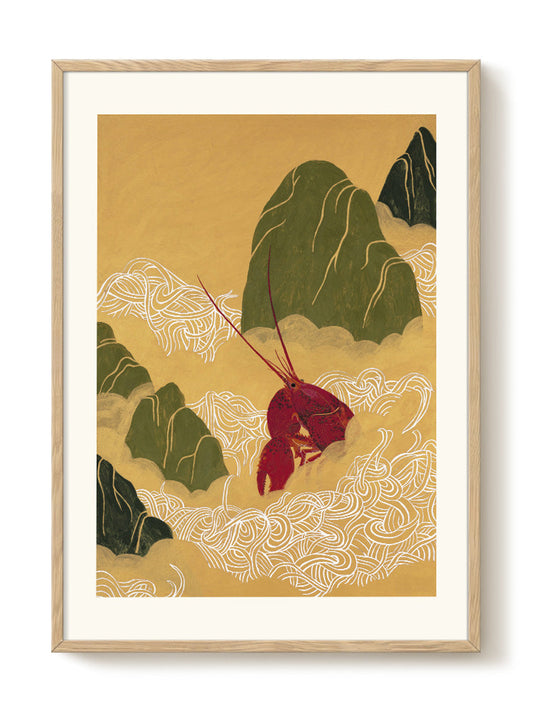 Jaron Su - Sea soul III – modern wall art print, Falcozi Studio