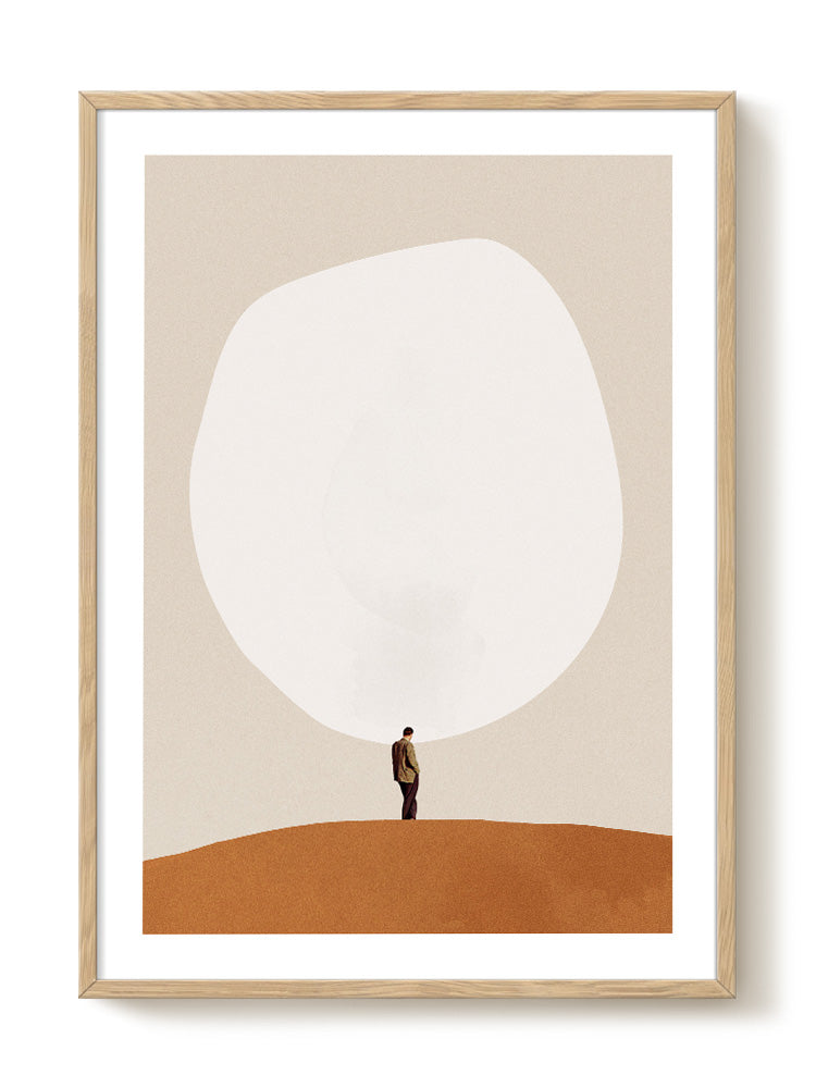 abstract portrait portrait Poster