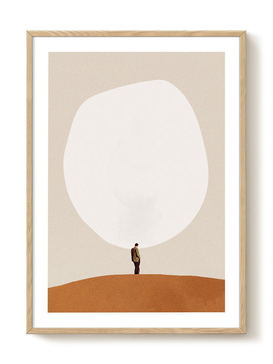 abstract portrait portrait Poster