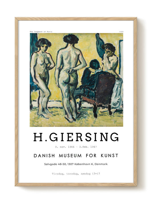 abstract portrait portrait Poster