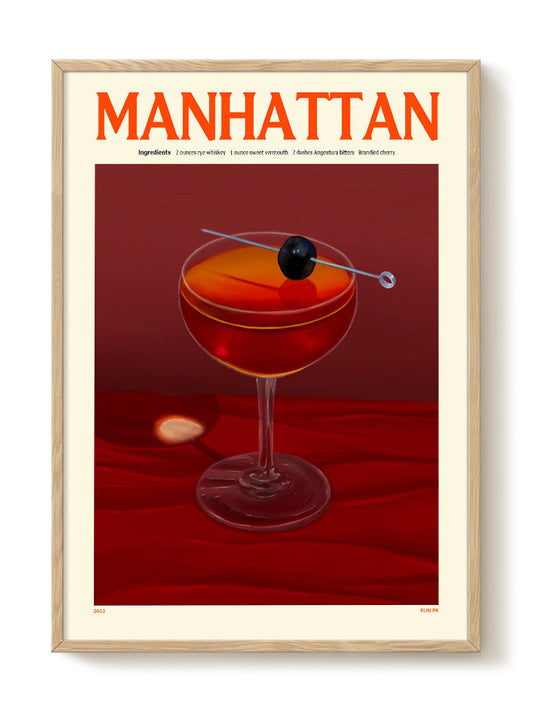 Elin PK - Manhattan – modern wall art print, Falcozi Studio
