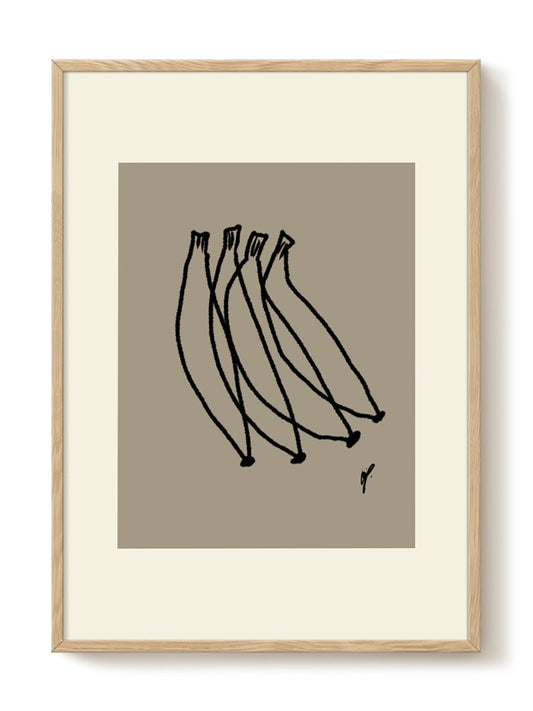 abstract portrait portrait Poster