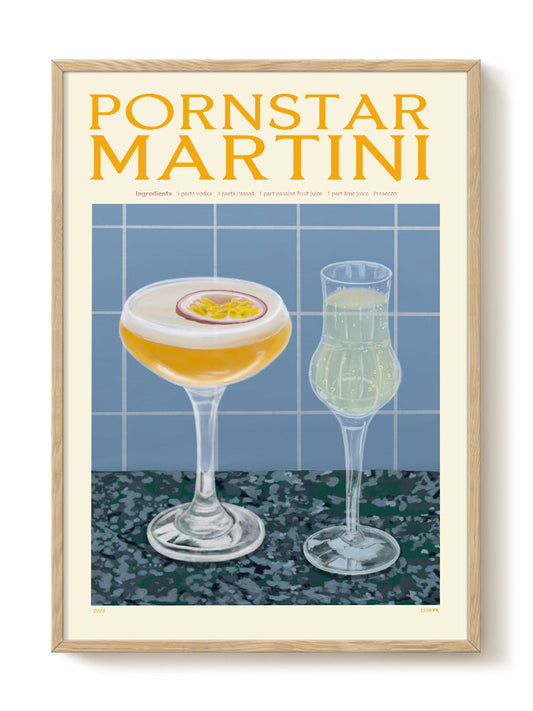Elin PK - Pornstar Martini – modern wall art print, Falcozi Studio
