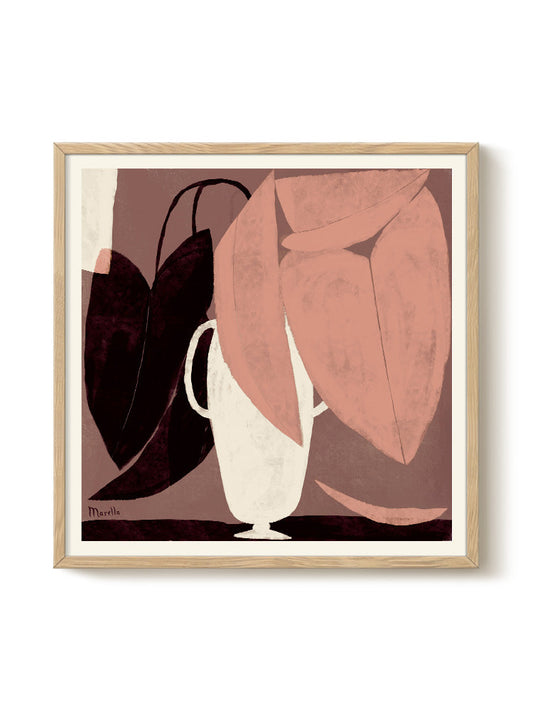 Marco - Pretty in Pink – modern wall art print, Falcozi Studio