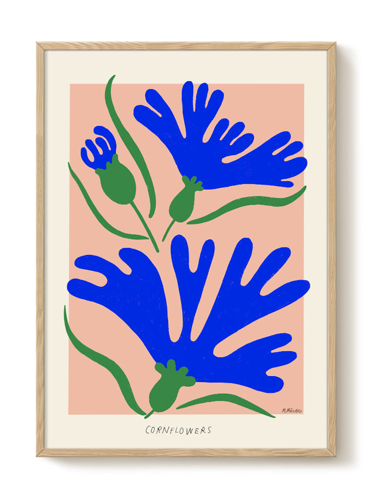 abstract portrait portrait Poster