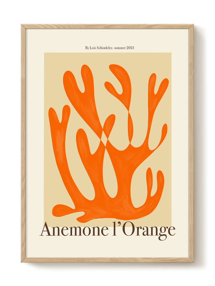 abstract portrait portrait Poster