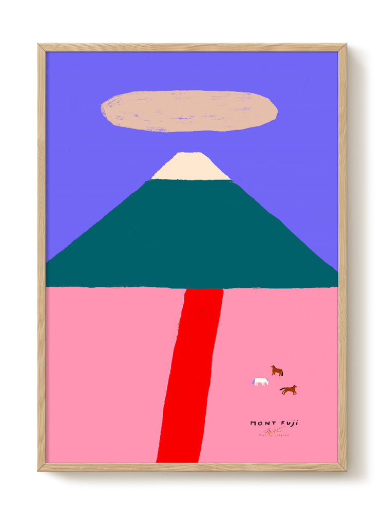 abstract portrait portrait Poster