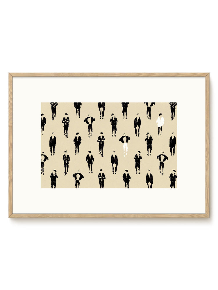 abstract horizontal Poster