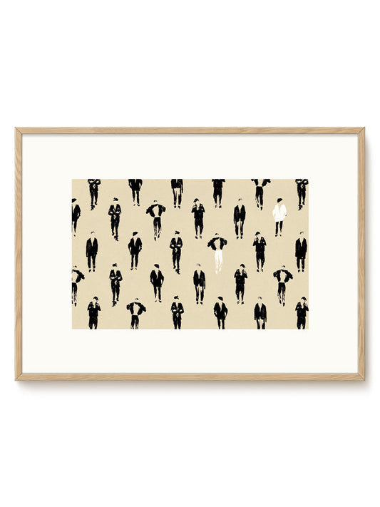 abstract horizontal Poster