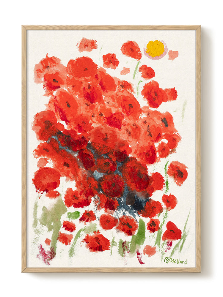 abstract portrait portrait Poster