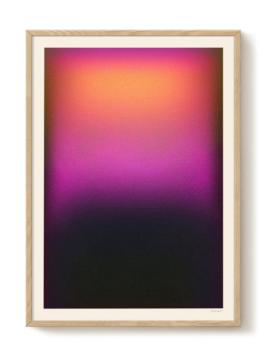 abstract portrait portrait Poster