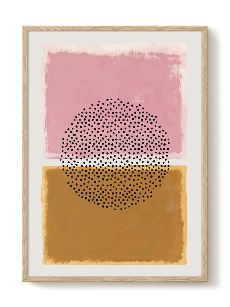 abstract portrait portrait Poster