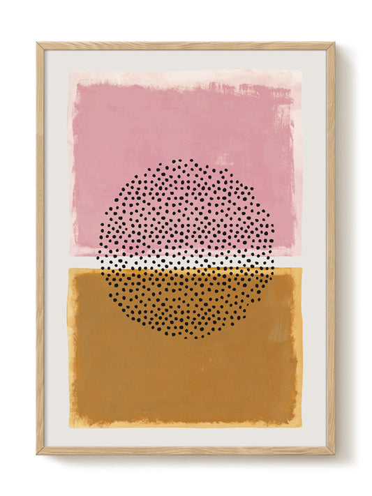 abstract portrait portrait Poster