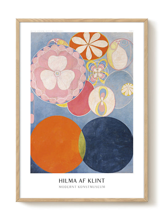 Hilma af Klint - Modernt Konst – modern wall art print, Falcozi Studio