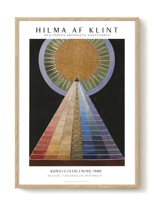 Hilma af Klint - Altarpice No. 1 Goup X – modern wall art print, Falcozi Studio