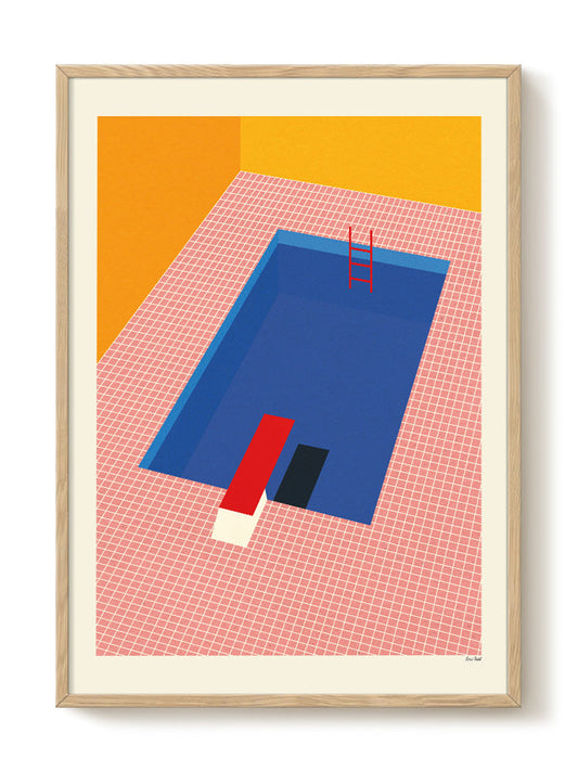 abstract portrait portrait Poster