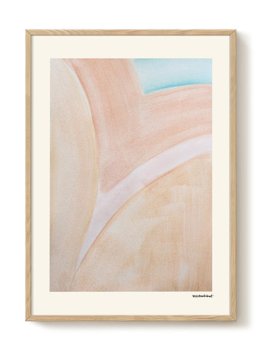 abstract portrait portrait Poster