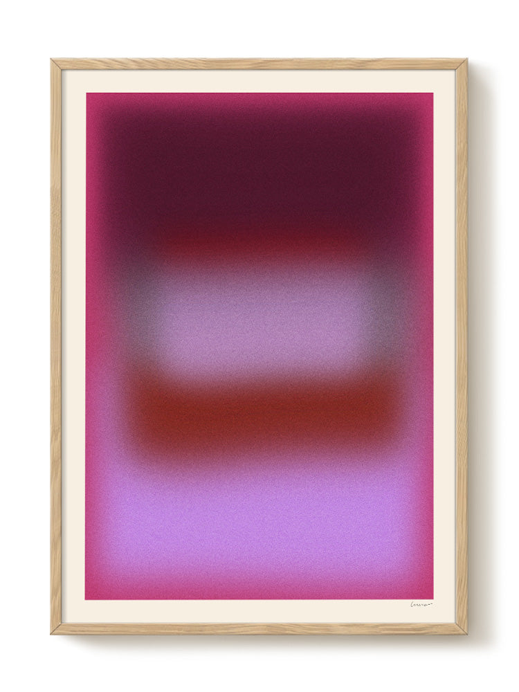 abstract portrait portrait Poster