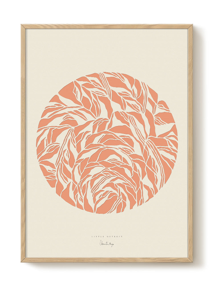 abstract portrait portrait Poster