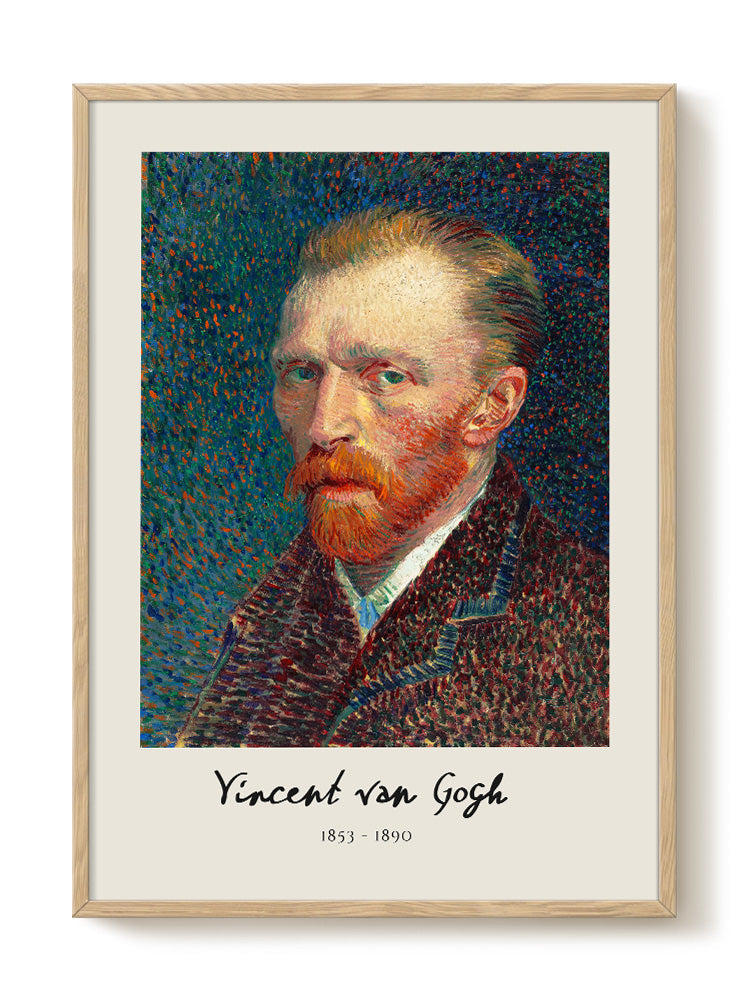 abstract portrait portrait Poster