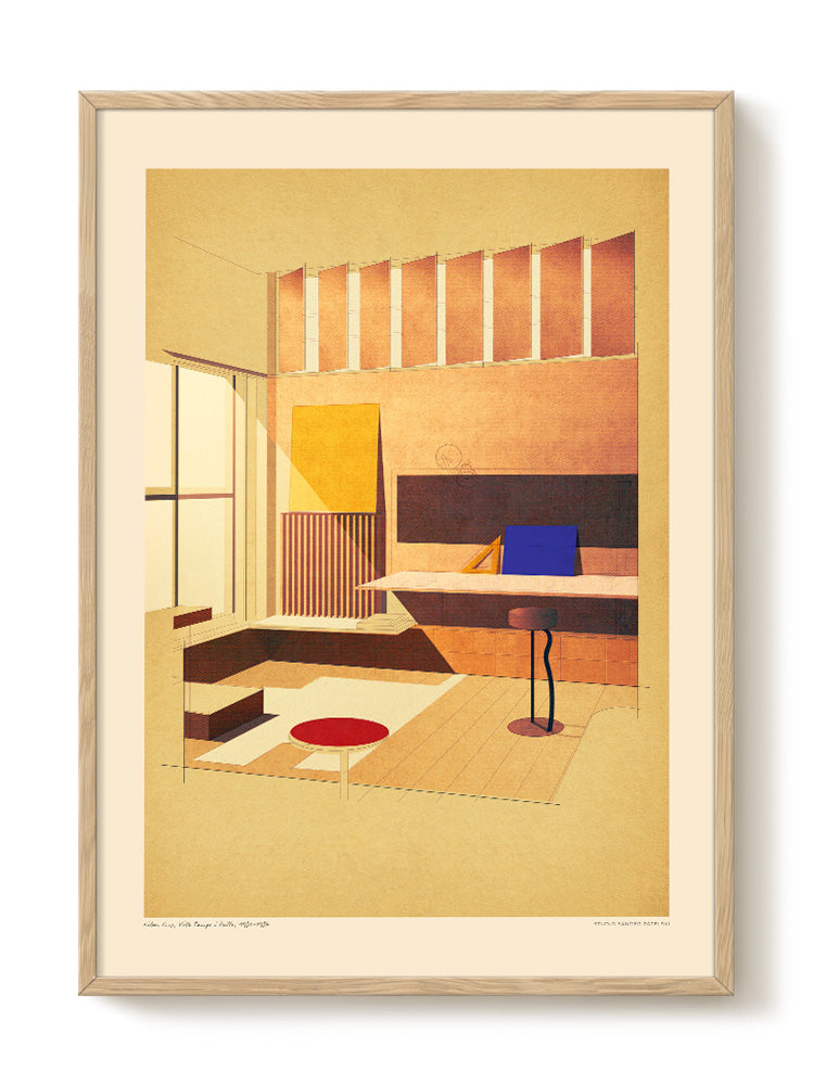 abstract portrait portrait Poster